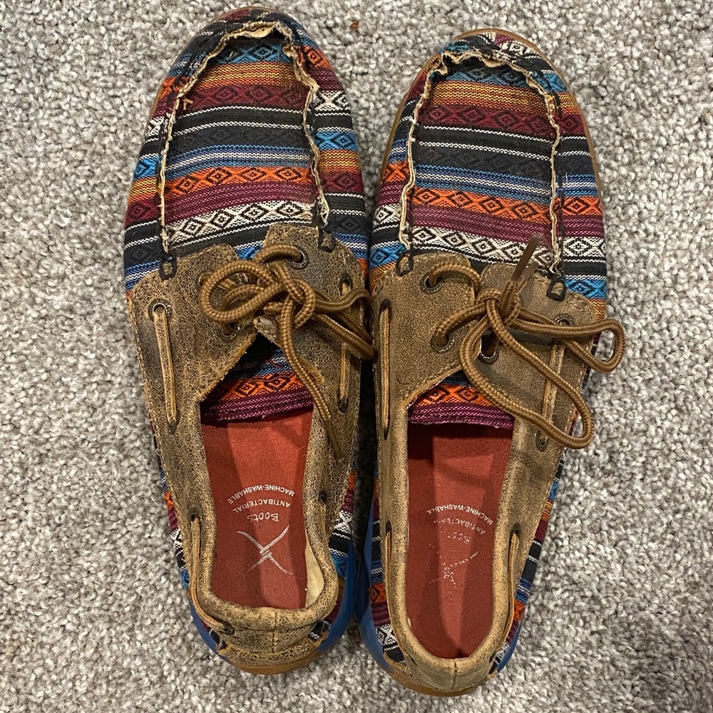 Twisted X Multicolor Moccasins for Women
